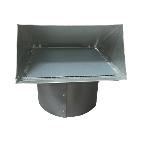 10 in. Sidewall Cap With Screen and Damper