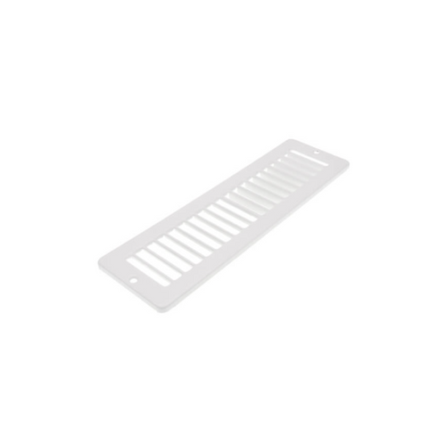 2 x 14 Toe Kick Grille White  2 x 14 Toe Kick Grille White