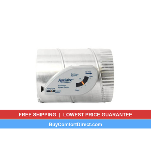 Aprilaire 8" Round Barometric By-Pass Damper