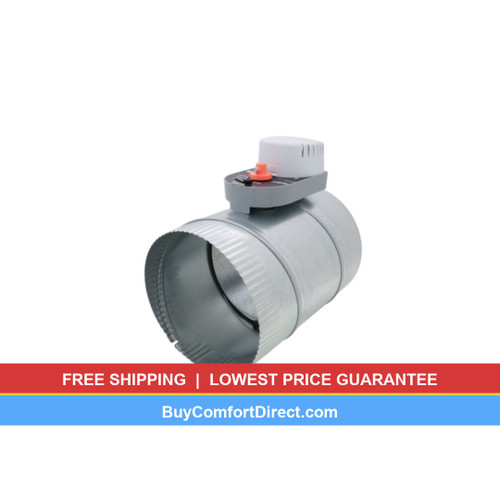 Aprilaire 6" Round Damper 2 Wire Normally Closed Ventilation Damper...