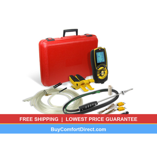 UEi C165+OILKIT Combustion Analyzer Kit for Oil-Fired Appliances with Printer