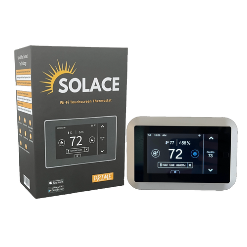 Solace Wi Fi Touch Screen Thermostat Prime Edition