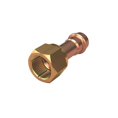 >B< Maxipro 1/2"x1/2" Flare Adaptor