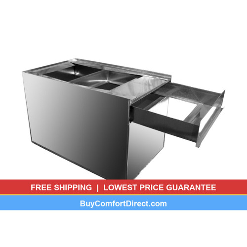 B Width Air Handler Return Support Plenum Box With 18x20x1 Filter