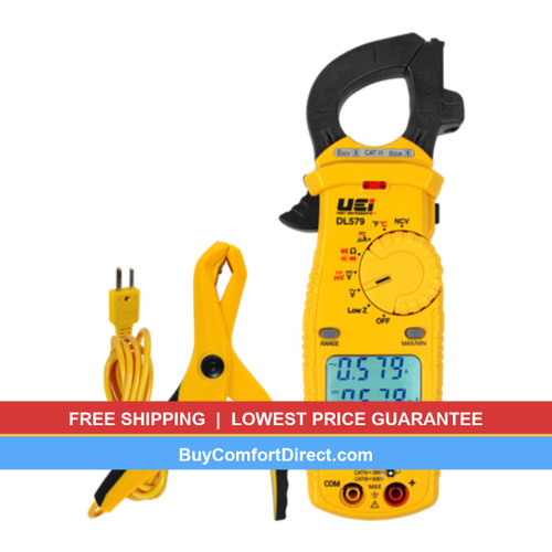 600A Dual Display TRMS-Clamp w/Temp and Cap w/ ATTPC4