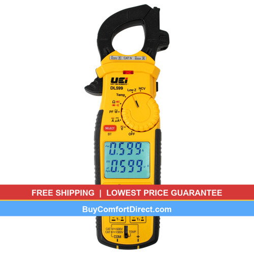 Wireless TRMS Clamp Meter w/ 3-Phase Rotation Tests