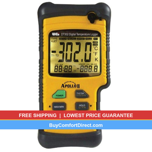 Dual Input Logging Thermometer
