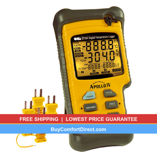 Quad Input Logging Thermometer