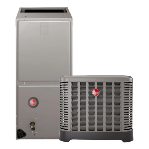 Rheem 2.5 Ton AC System 14.3 SEER2 with Air Handler & 10kW Heat Kit - R-454B Rheem 2.5 Ton AC System 14.3 SEER2 with Air Handler & 10kW Heat Kit - R-454B