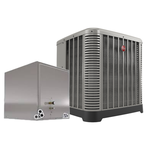 Rheem 3.5 Ton 15.0 SEER2 AC & Evaporator Coil System