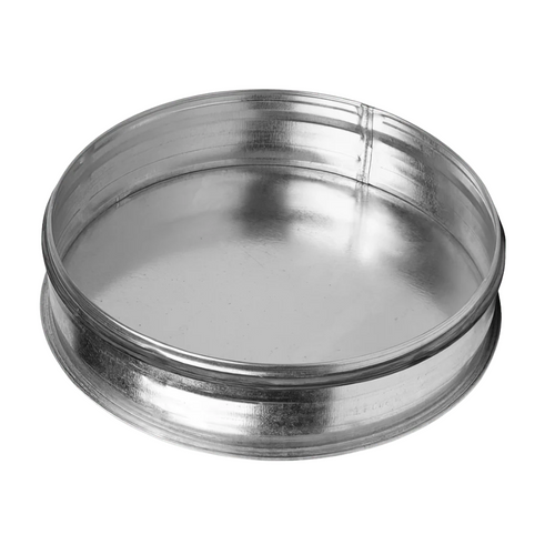 12" Round End Caps No Crimp