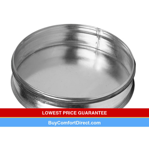 14" Round End Caps No Crimp