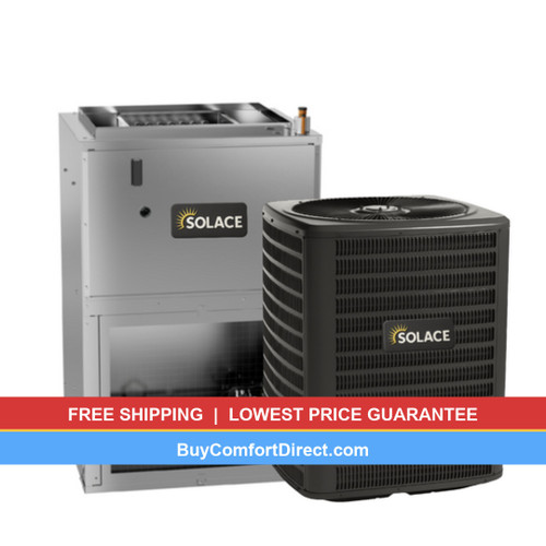Solace 2 Ton 15.2 SEER2 AC System with Air Handler - Wall-Mount - S-GLXS5BA2410
