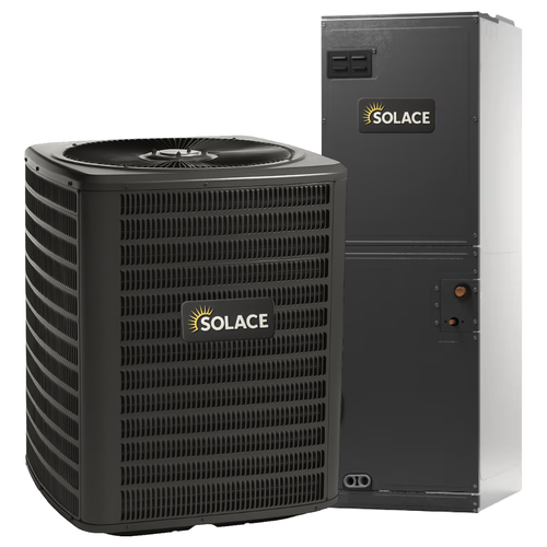 SOLACE 2 Ton 15.2 SEER2 R 32 Heat Pump System with Multi Positional Air Handler