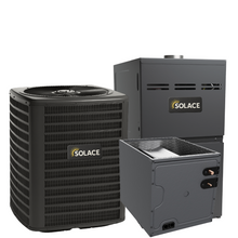 SOLACE 3.5 Ton 15.2 SEER2 R 32 80% AFUE Gas Furnace Air Conditioning System (Upflow Coil)