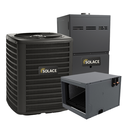 SOLACE 2.5 Ton 15.2 SEER2 R 32 80% AFUE Dual Fuel System (Horizontal Coil)