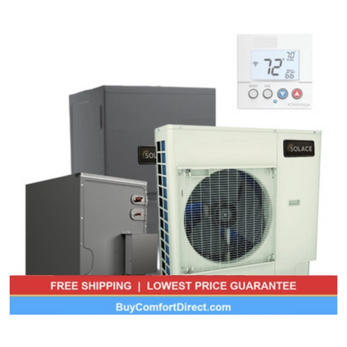 Solace 3.5 Ton 17.5 SEER2 80,000 BTU 80% AFUE Dual Fuel System - Horizontal - S-GSZV7SA4210