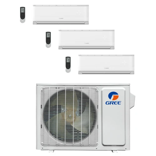 GREE Multi Gen2 42,000 BTU 3-Zone Mini-Split Heat Pump System - MULTI42HP230V1EO