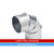 20" Singlewall Adjustable 90 Degree Elbow