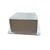 4" WHITE PLASTIC Dryer EAVE Cap with no collar