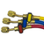 Refrigerant Charging Hoses w/ Shut Off Valves