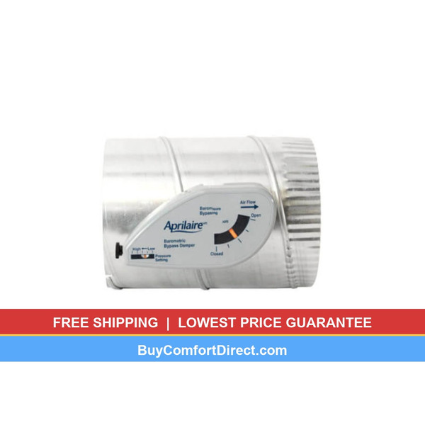 Aprilaire 8" Round Barometric By-Pass Damper