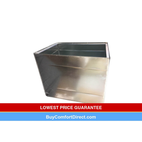 D Width Air Handler Supply Plenum (12.13 X 22.75 X 36) 13" x 22"