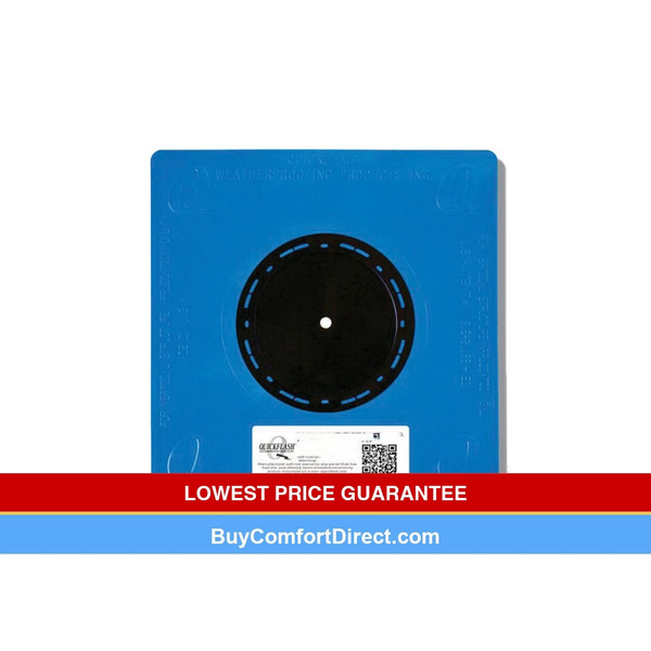 Quick Flash 1" Blue Plate (3/4 PVC & 1" Black Pipe)