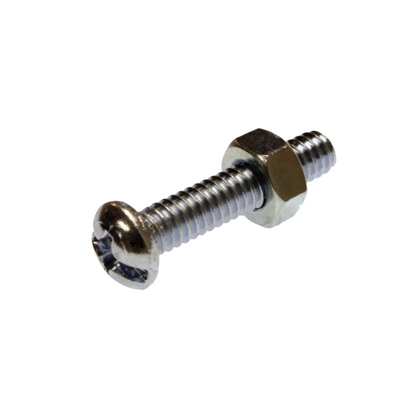 1/4"-20x1" Phillips Combo Bolt and nut 100 count