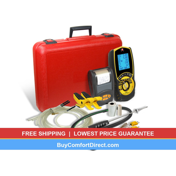 UEi C165+NKIT Combustion Analyzer Kit with NOx Sensor and Printer