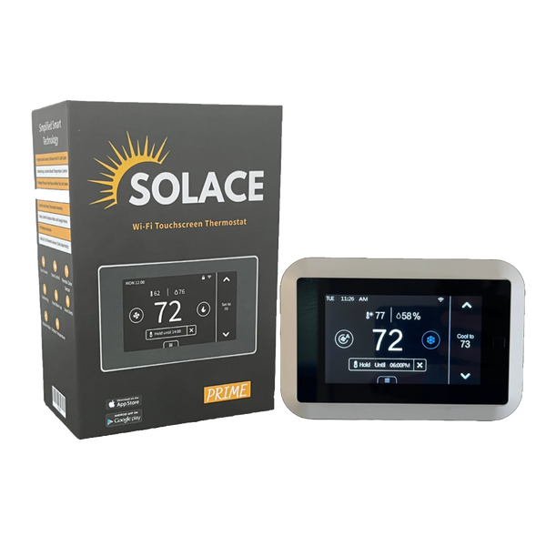Solace Wi Fi Touch Screen Thermostat Prime Edition
