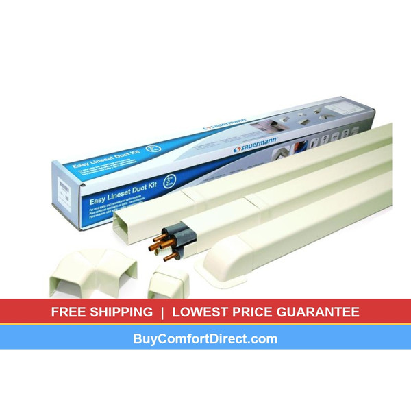 4" Line Hide Kit Off-White 12' Tall