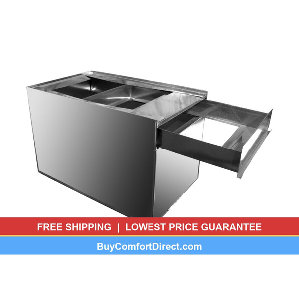 C Width Air Handler Return Support Plenum Box With 20x20x1 Filter R...