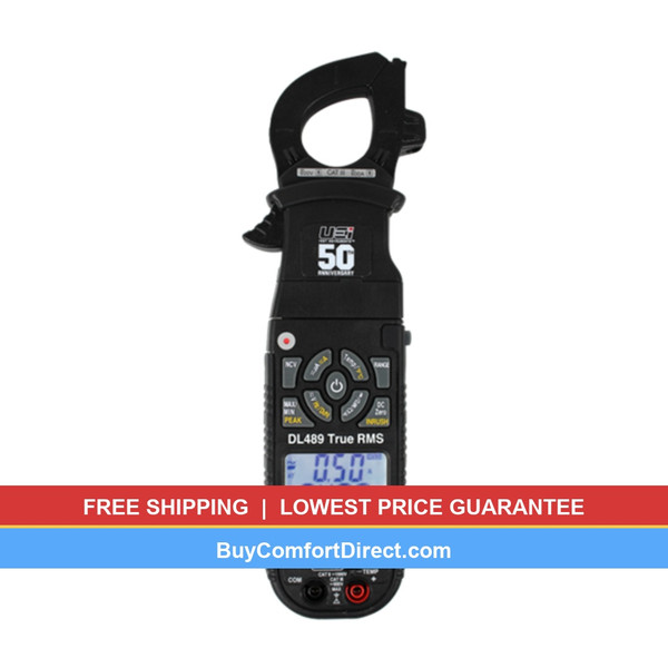 True RMS Clamp Meter w/ 2 ATTPC3 Pipe Clamps