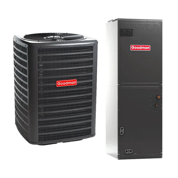 GOODMAN 2 Ton 15.2 SEER2 R-32 Air Conditioning System with Multi-Positional Air Handler