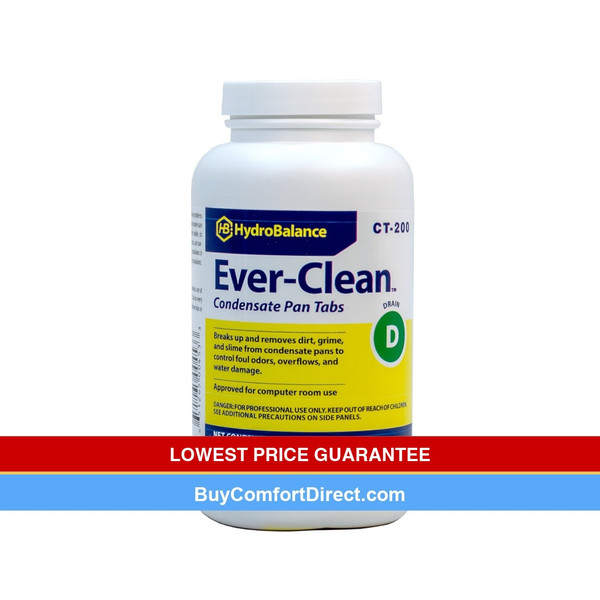 HydroBalance Ever-Clean Condensate Pan Tabs 200 Count Jar