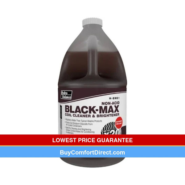 HydroBalance Black Max Concentrate Condenser Coil Cleaner & Brightener 1 Gallon Bottle