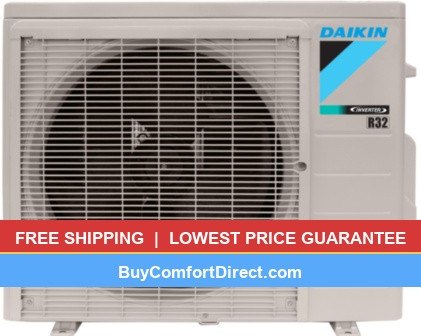 Daikin ENTRA 18 SEER2 18K BTU Heat Pump and 18K BTU Hi-Wall Fan Coil