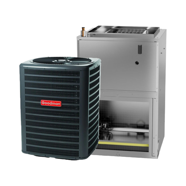 GOODMAN 1.5 Ton 13.4 SEER2 R-32 Air Conditioning System with Wall-Hung Air Handler