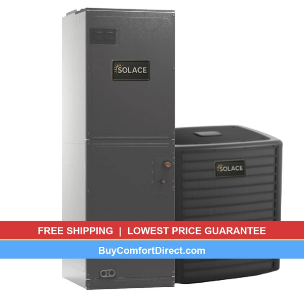 Solace 3 Ton 17.2 SEER2 AC System with Air Handler - Multi-Position - S-GLXT7CA3610
