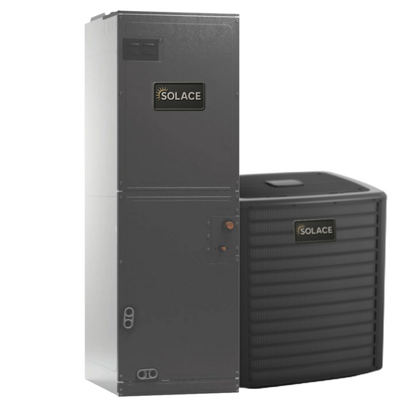 SOLACE 5 Ton 17.2 SEER2 R 32 Heat Pump System with Multi Positional Air Handler