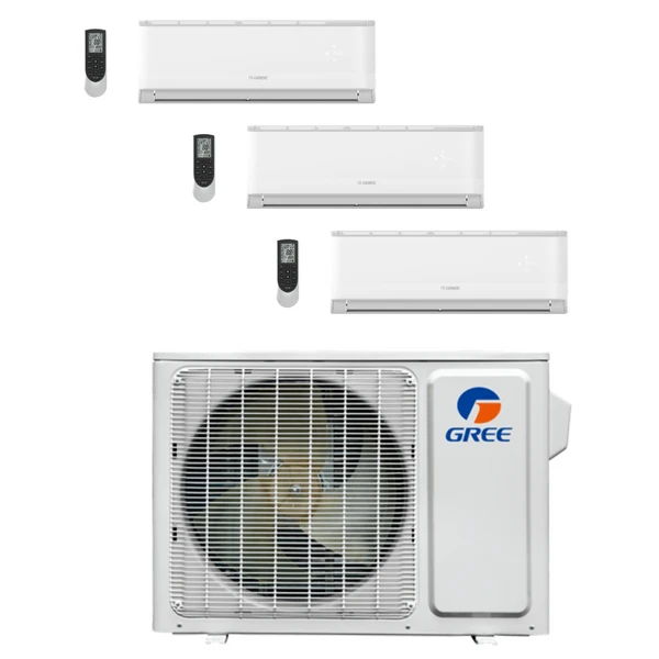 GREE Multi Gen2 42,000 BTU 3-Zone Mini-Split Heat Pump System - MULTI42HP230V1EO