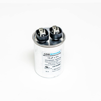 Run Capacitor 15 MFD 370/440V Round