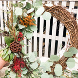 Private Fall Wreath Workshop 10/18  6:30pm