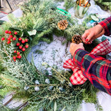 Private Holiday Wreath Workshop 12/10 2:30pm 