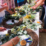 Spring  Wreath Workshop at Loomis Basin Brewery 4/10 6pm