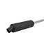 Direct Replacement Slip-on w/Utility Muffler Kawasaki KLF 220 Bayou 1988-2002 & 250 Bayou 2003-2010