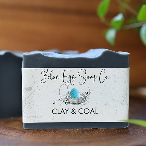 clay & coal handcrafted soap