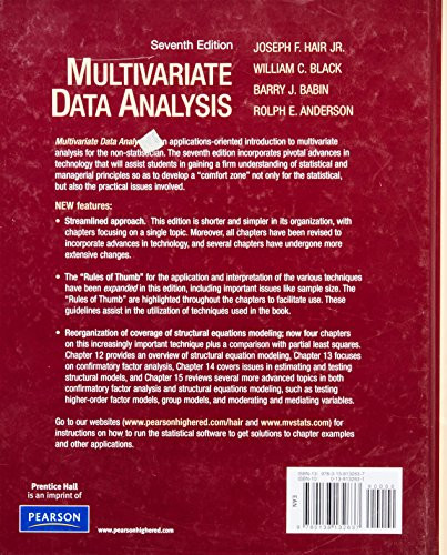 Multivariate Data Analysis (7th Edition) - megabookshelf