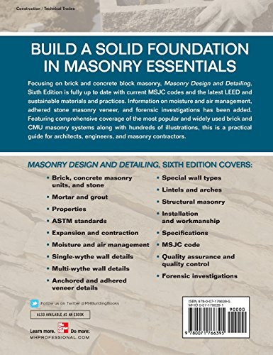 Masonry Design and Detailing Sixth Edition - megabookshelf